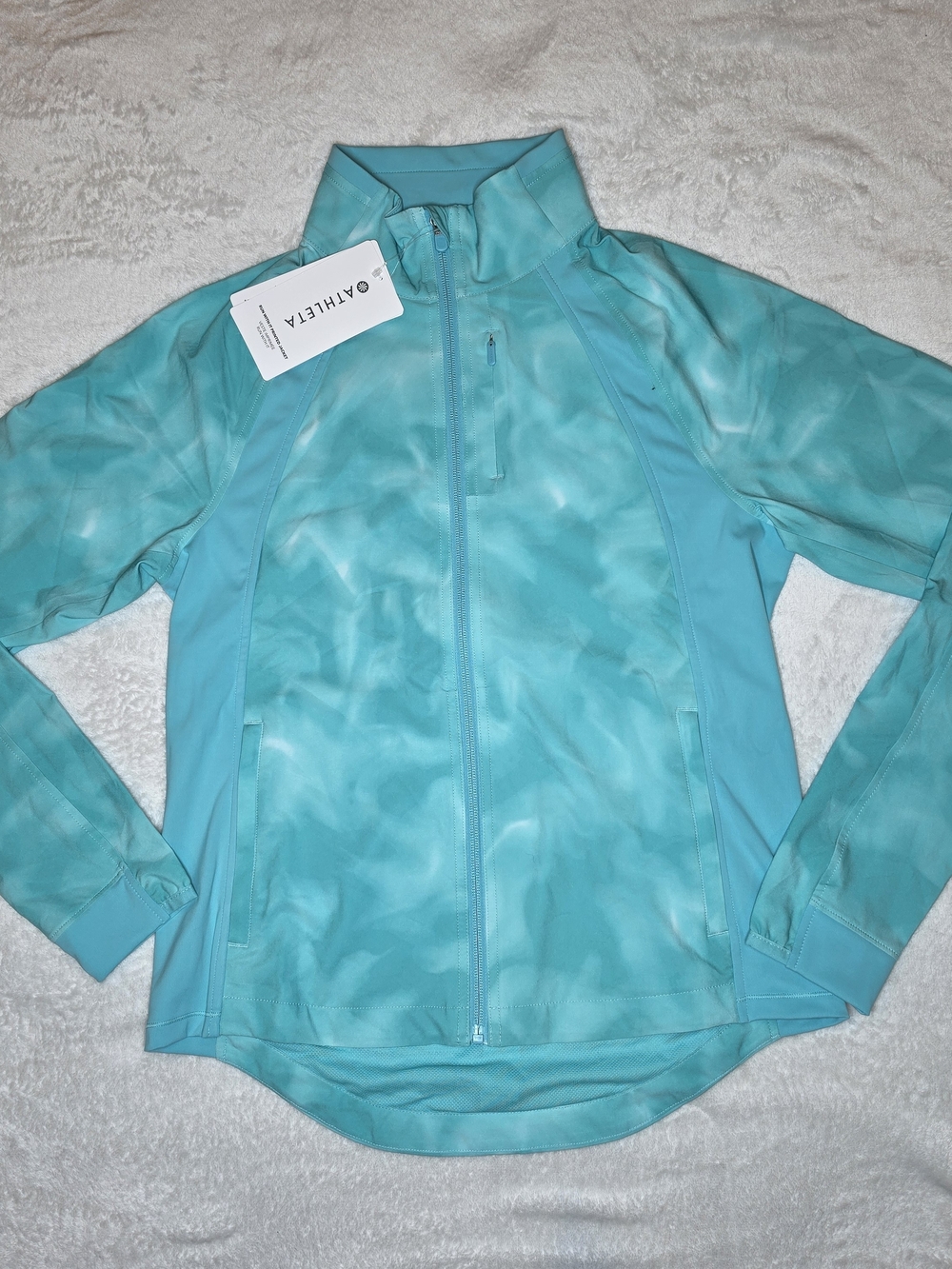 NWT Athleta Run With It Printed Jacket XS